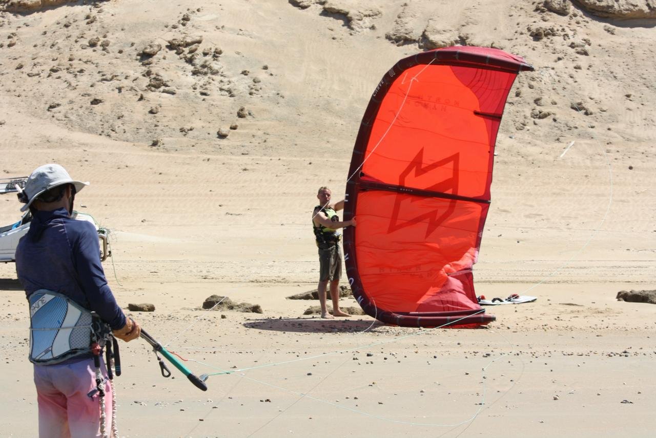 Turma de kitesurf Icaraizinho