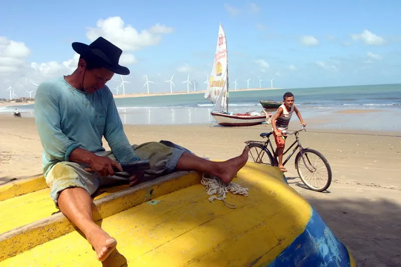Cotidiano da Praia de Icaraizinho